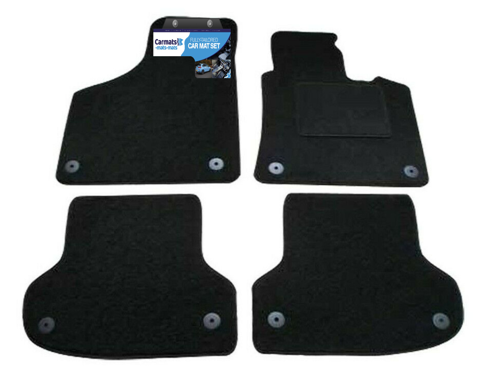 Car Mats for Audi A3 Sportback 2005-2012 Tailored Fit Car Floor Mats in Black