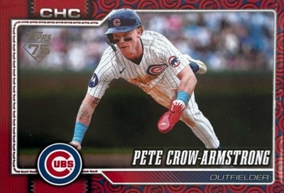 2026 Topps #196 Pete Crow-Armstrong Team Color Cubs