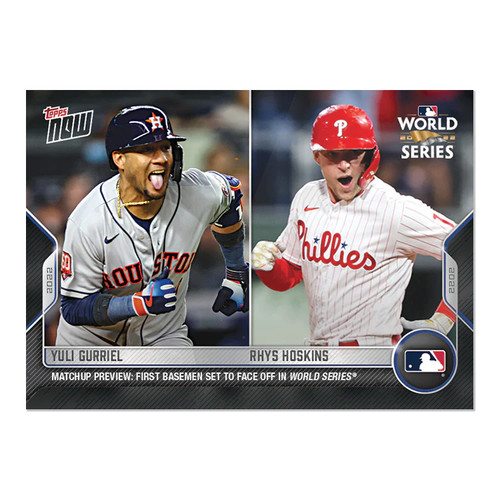 2022 Topps Now WSM-2 Yuli Gurriel / Rhys Hoskins