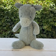 Jellycat London Bashful Dragon Plush Sage Green Stuffed Animal Toy Medium 12"