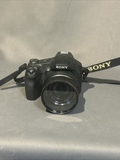 Sony Cyber-shot DSC-HX100V 16.2MP Bridge Digital Camera - Black GOOD/TESTED 