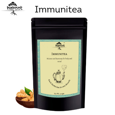 Heroot Herbal Tea Powder Blend | Mixed Herbal Ingredients | Loose Tea Powder