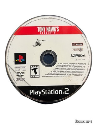 Tony Hawk's Project 8 Sony Playstation 2 PS2 Game Disc Only Free Ship