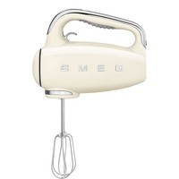 Smeg Hand Mixer 50’s Style Cream Electric Hand Mixer with Accessories  HMF01CRUK