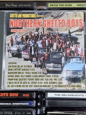Northern Ghetto Boys CD San Quinn Totally Insane Darkroom Familia Rare HTF OOP 