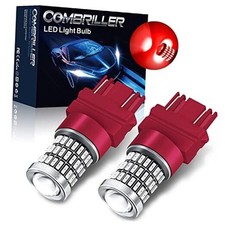 3157 LED Bulb 3056 3156 3057 4157 Led Bulb With Projector 3157/3156 Red