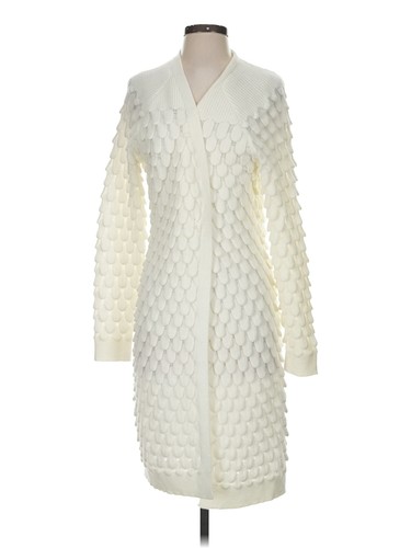 Elena Wang Women Ivory Cardigan XS