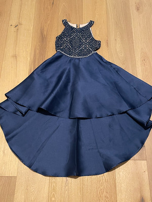 Xtraordinary - Dark Blue Dress Only Worn Once Youth Size 12