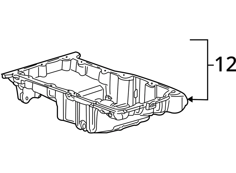 SE ADAPTA A ACEITE SATURN ION VUE PAN ASM 2000-2005 19256218 - NUEVO FABRICANTE DE EQUIPOS ORIGINALES 19256218 Foto 3 de 3