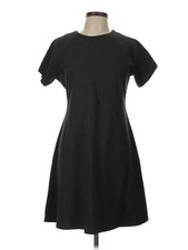 Uniqlo Women Black Casual Dress L