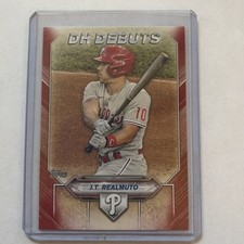 2021 Topps DH Debuts J.T. Realmuto #DHD-9 Red /10