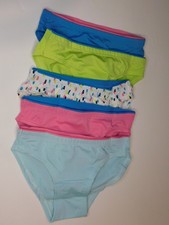 Lot of 5, Fruit of the Loom Girls Size 6 Panties, Breathable, NEW