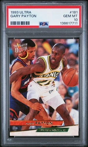 1993 Fleer Ultra Basketball Gary Payton #181 PSA 10