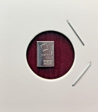 1 gram Platinum Bar .9995 Fine Valcambi Suisse Platinum CombiBar™ 3483.59 per troy oz