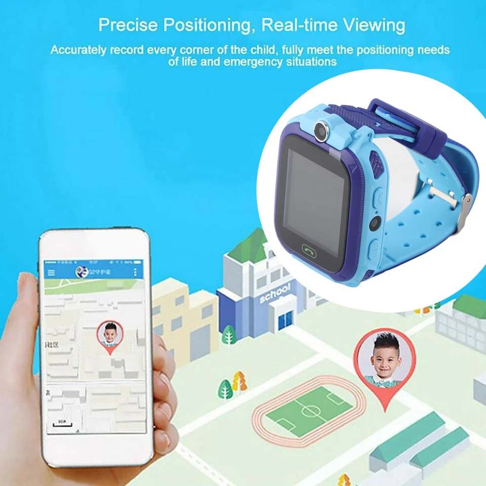 Smartphone-Uhr -Smartwatch SOS-Alarm 2G GSM Für Zuhause - Bild 4 von 4