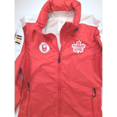Hudson's Bay Team Canada Lima 2019 Pan Am Games Women S Red Windbreaker Jacket