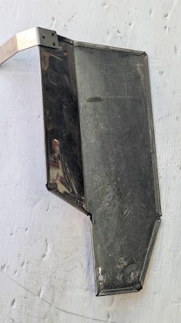FERRARI 308 GTSi FRONT exhaust MANIFOLD INSULATION SHIELD FROM USA CAR 108327