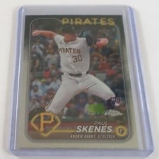 2024 Topps Chrome Update Rookie Debut Paul Skenes Pittsburgh Pirates #USC27