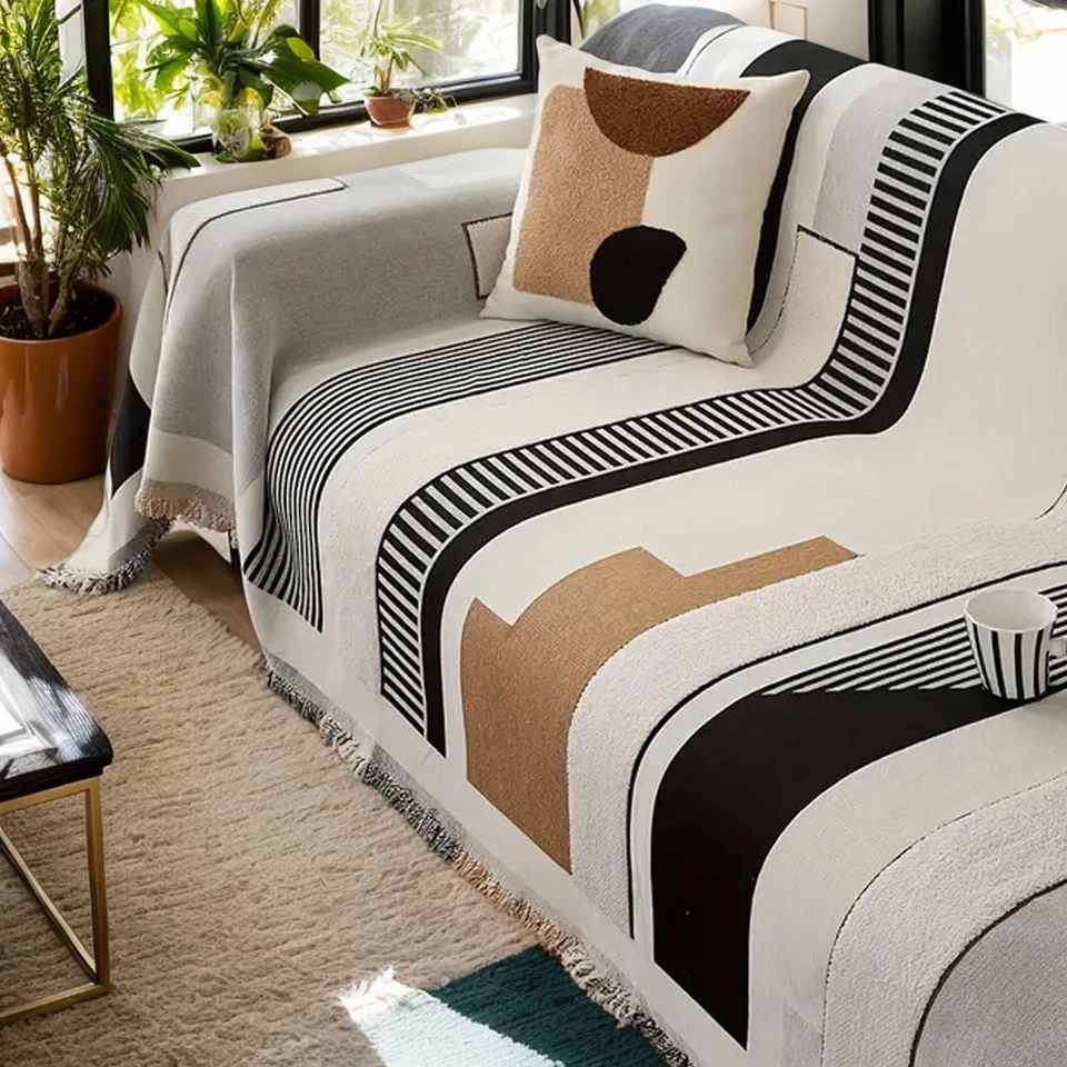 1 2 3 Seater Sofa Slipcover Couch Cover Couch Case for Different Shape Sofa - Image 3 of 4