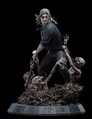 WETA The Witcher Geralt the White Wolf ¼ Quarter Scale Statue Figure Cavill NEW