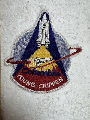 Vintage NASA Space Shuttle Crew Patch- STS-1 - Small Version-2