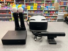 PlayStation VR full set - Controllers, charging pad, camera, HDMI Cable.