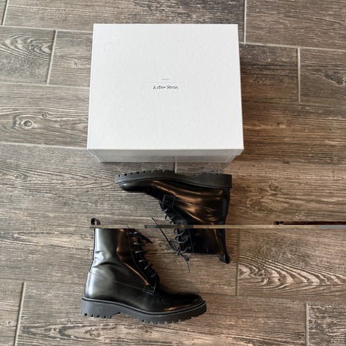& Other Stories Lace up Leather Boots
