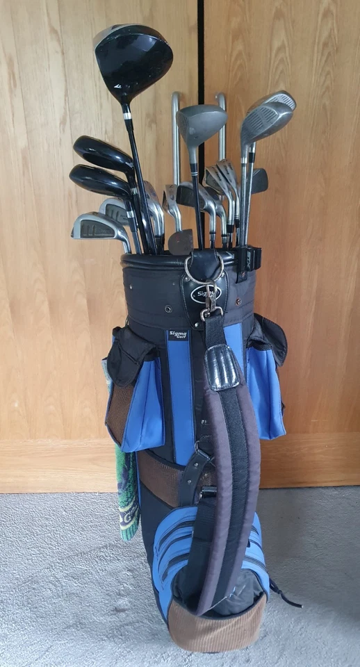 Mens Right Hand Tiger Shark Mixed Golf Clubs, With 12x New Golf Balls & Tee's - Image 4 of 4