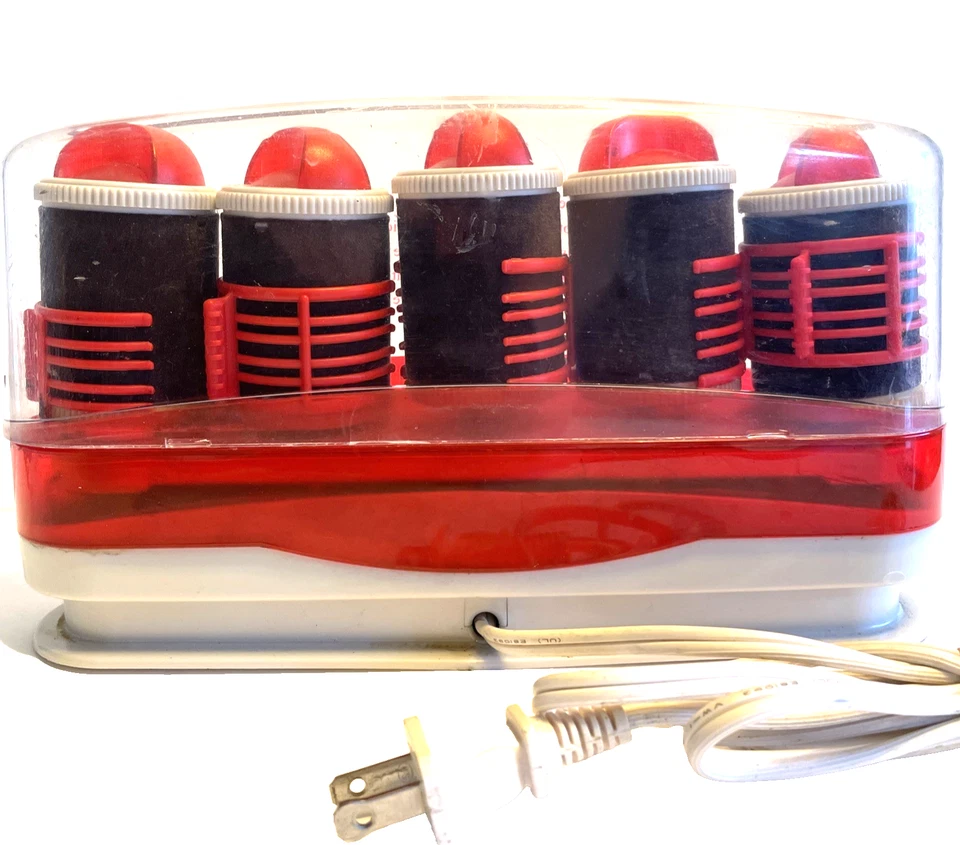 Rizadores Hot Rollers de viaje Jumbo vintage Revlon Radiance 5 RVH231 CON CLIPS Foto 4 de 4