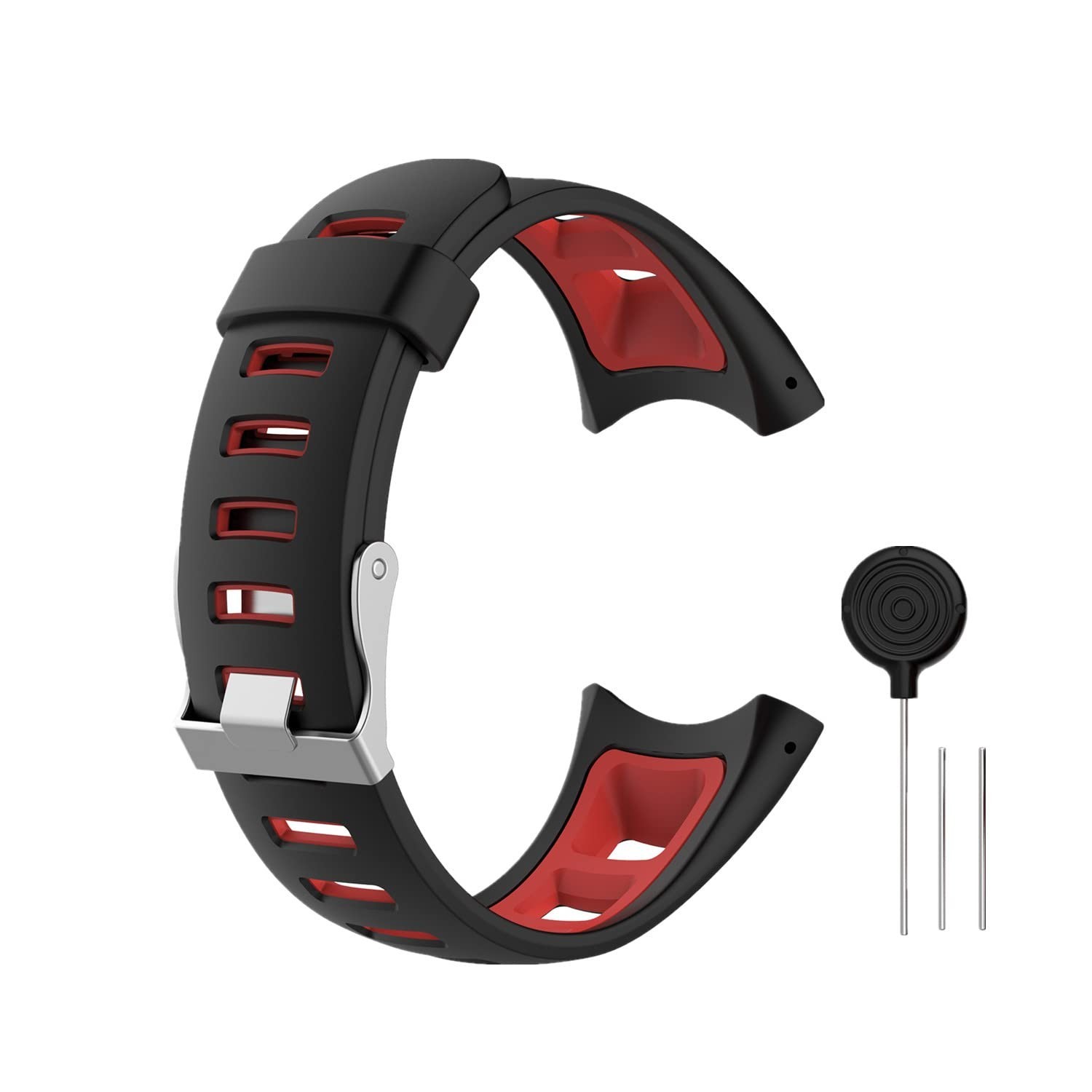 Muovrto Replacement Band for Suunto Quest, Silicone Watch Band Sport Strap fo...