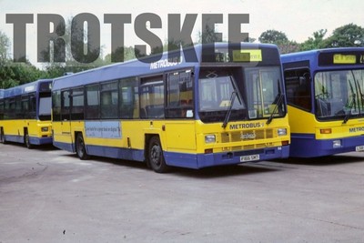 35mm Dia Metrobus Leyland Lynx 166 F166SMT 2002 Original