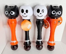 Halloween Skull  Cat Bubble Wands