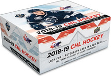 2018-19 Upper Deck CHL Canadian Hockey League Factory Sealed Hobby Box 1 Auto