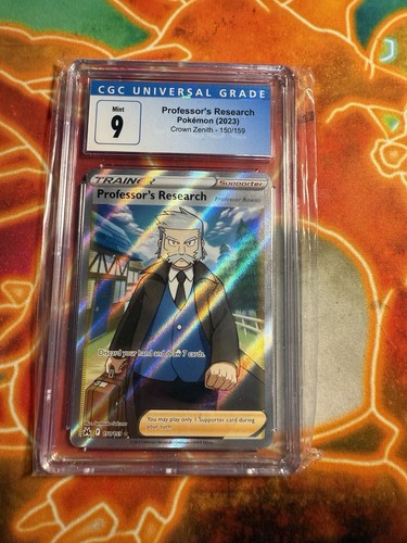 Professor's Research graded CGC 9 for sale on eBay
