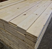 10x Treated Sawn Timber Board 22x150x3000mm for Garden Projects & Outdoor Use