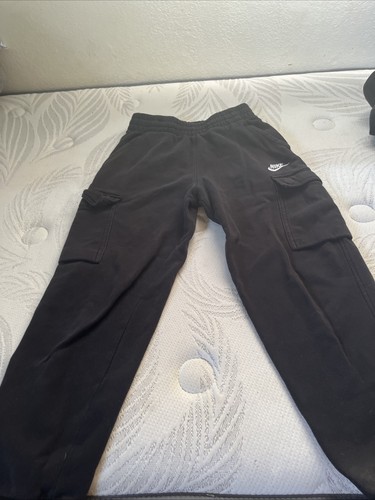 Nike Youth Sweatpants Cargos Black, Size Youth Large Kids