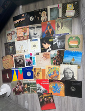 Vinyl Record Job Lot Collection Bundle 34x LPs Classic Rock The Police Phil Coll