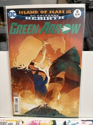 Green Arrow #8 - Island Of Scars! (9.0) 2016
