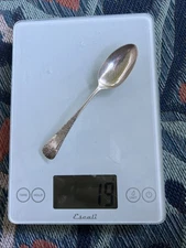 The Stieff Company Sterling Silver Spoon Antique Spoon Post 1910 Floral Design