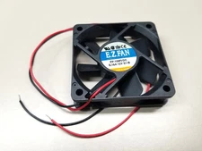 FP-108FI/DC-12V-S1-B, EZ FAN 60mm x 15mm 12V DC Cooling Fan ~ 27.2 CFM