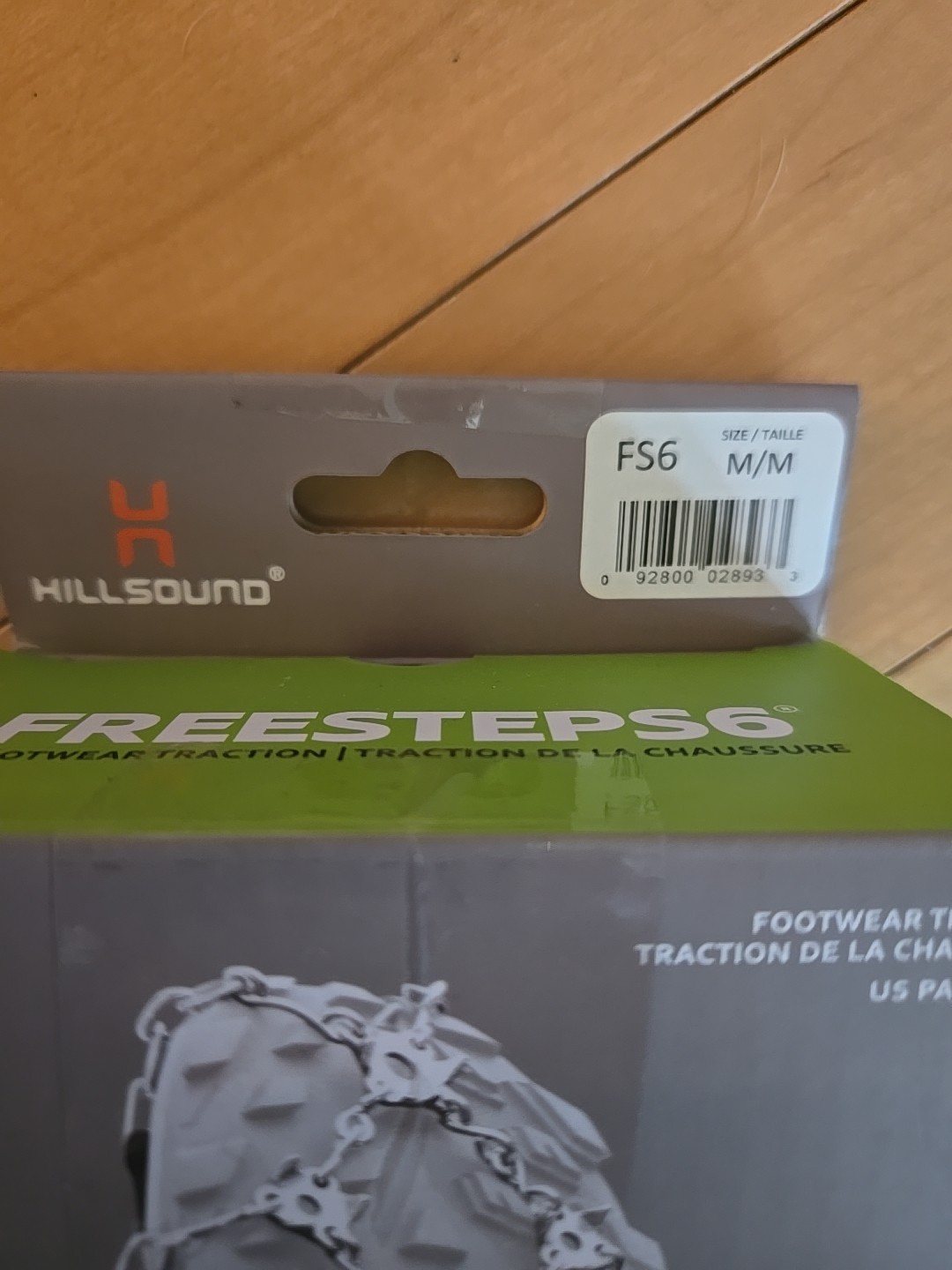 NEW HILLSOUND FREESTEPS6 CRAMPON, MICROSPIKES  ~ FREE STEPS 6 ~ SIZE: M