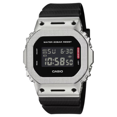CASIO G-Shock Herrenuhr 20 bar wasserdicht G-STEEL SERIE 5600 - GM-5600M-1ER
