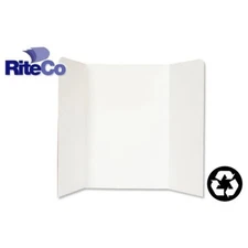 RiteCo Raydiant 22101 Riteco Tri-Fold Presentation Boards 48 In. X 36 In. Whi...