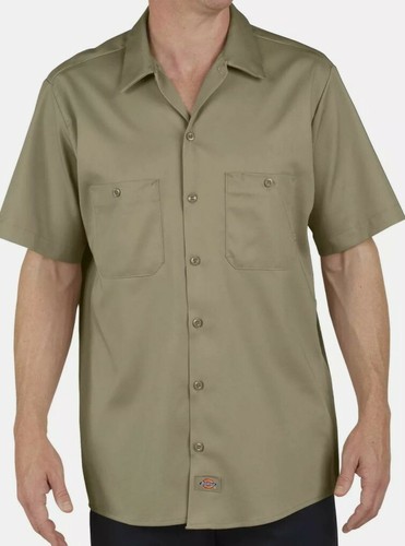 dickies cotton work shirts