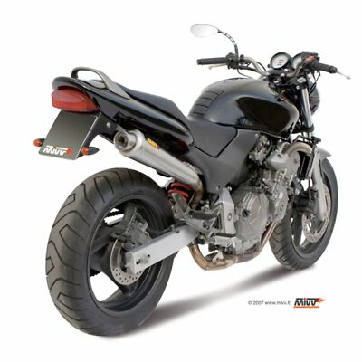 Mivv X-Cone Black – Escape Trasero Para Honda Hornet 600 2005, Fabricado En Italia, Sonido Y Estilo