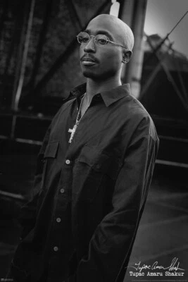 DECOR LOGISTICS 2Pac Tupac Amaru Shakur Autograph Photo 90s Hip Hop Rapper 90s Poster 12x18