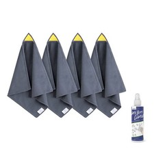 4 Pack Magnetic Whiteboard Cleaning Cloth Dry Erase Cleaning Cloth For Classroom