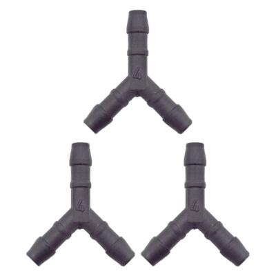 3 x YOU.S Leitungsverbinder Schlauchverbinder Zwischenstück RGV Ø 4mm - Y Form
