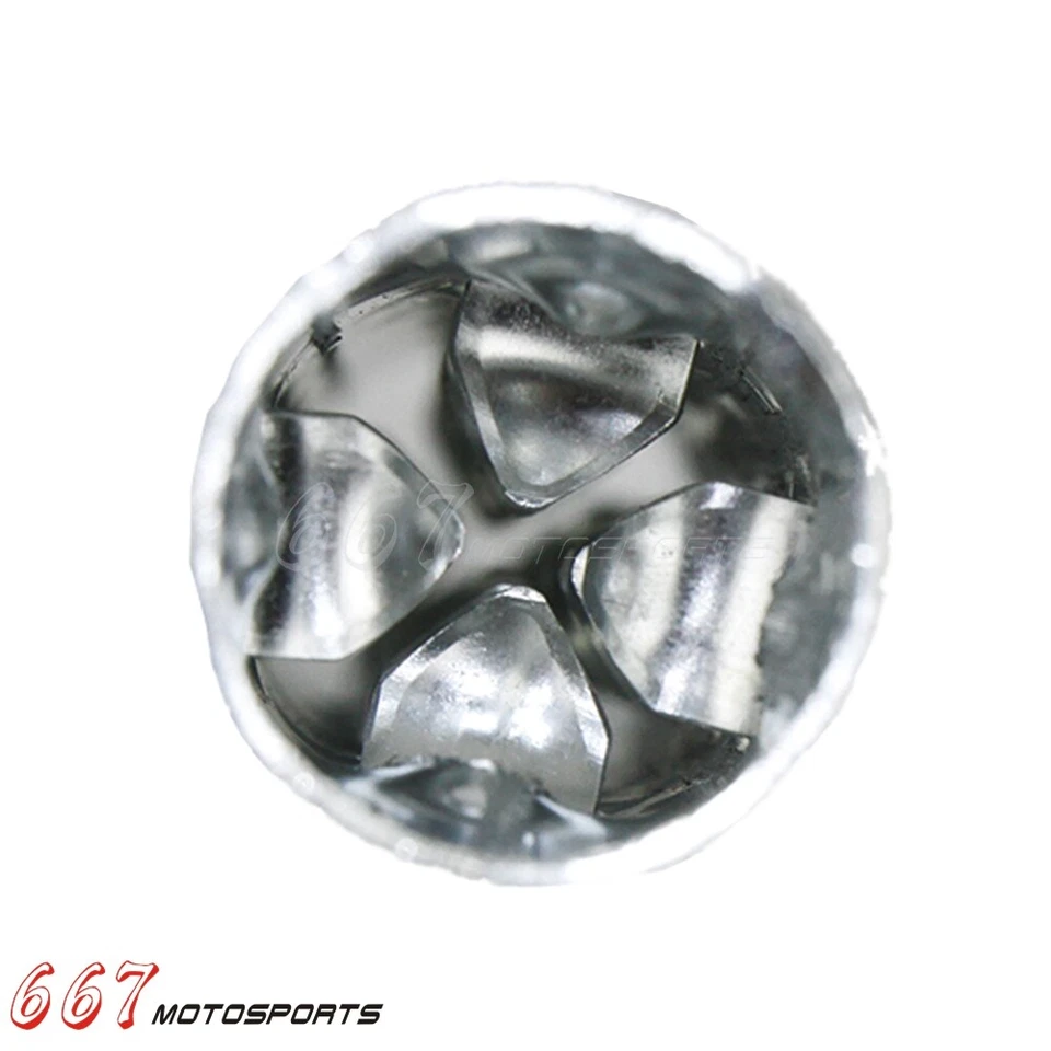 Silenciador de bote de escape de 51 mm deflector DB Killer silenciador para Harley Honda BMW Foto 4 de 4