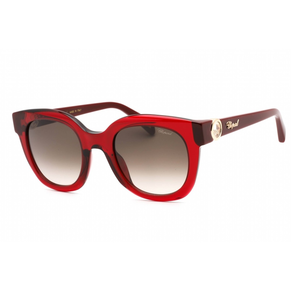 Chopard Women's Sunglasses Transparent Dark Bordeaux Plastic